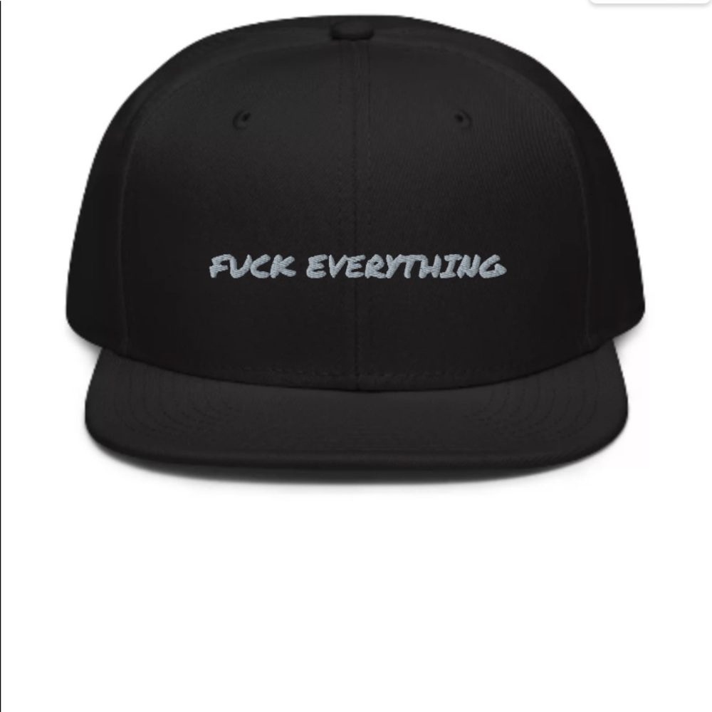 Black SnapBack cap